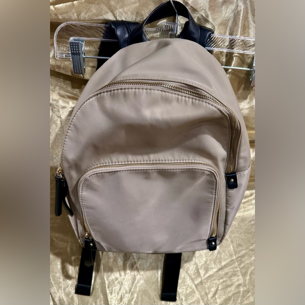 Stylish Beige Backpack